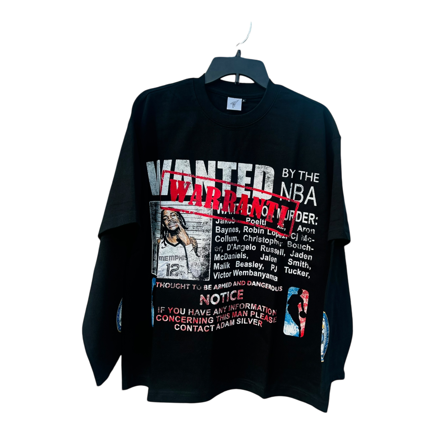 Warranti " Ja Warrant" 3/4 Long Sleeve